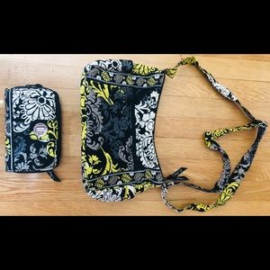 Vera Bradley Baroque On the Go Bag & Wallet